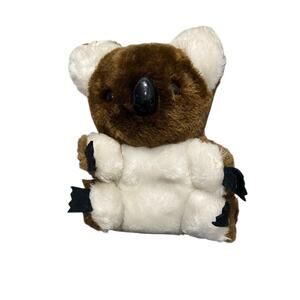 Vintage 1968 Dakin Dark Brown Koala Bear 9" Plush Stuffed Animal Toy